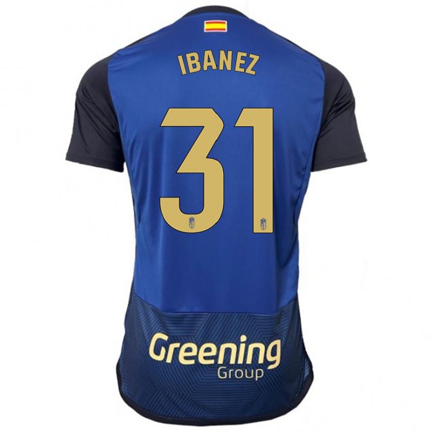 Kandiny Niño Camiseta Alba Ibáñez #31 Armada 2ª Equipación 2023/24 La Camisa México