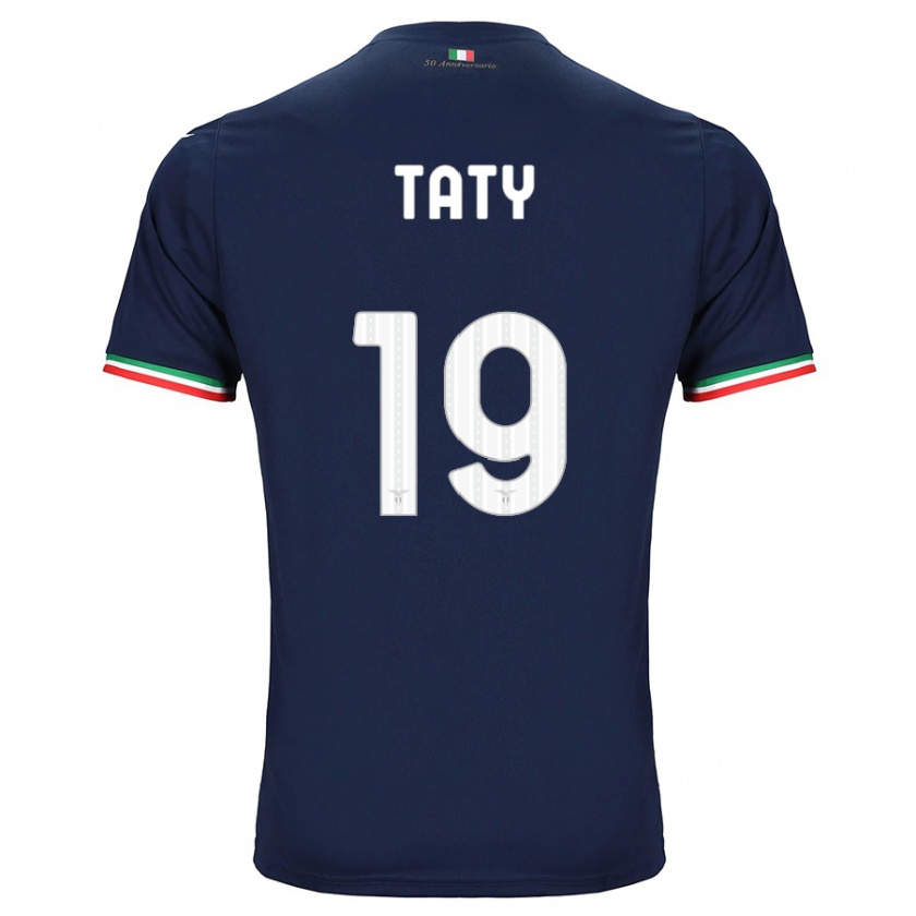 Kandiny Kinder Taty Castellanos #19 Marine Auswärtstrikot Trikot 2023/24 T-Shirt Österreich