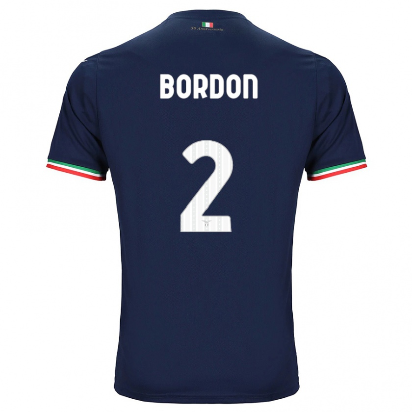 Kandiny Bambino Maglia Filipe Bordon #2 Marina Militare Kit Gara Away 2023/24 Maglietta