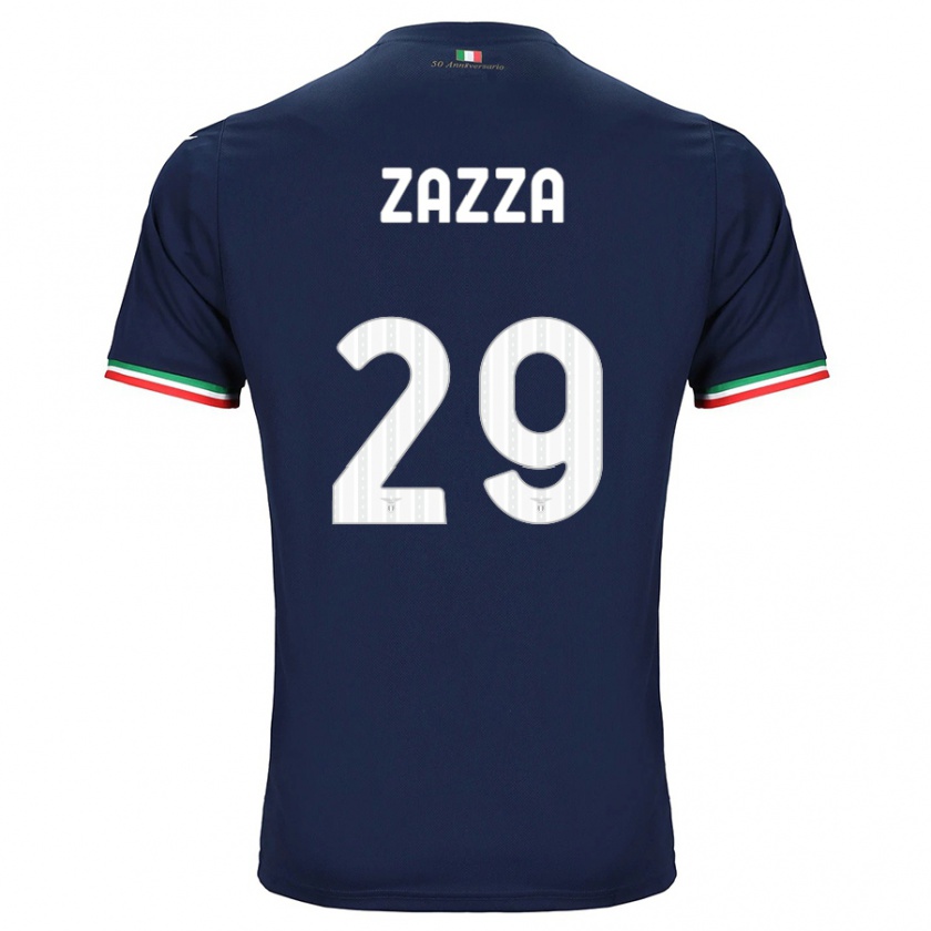 Kandiny Bambino Maglia Matteo Zazza #29 Marina Militare Kit Gara Away 2023/24 Maglietta