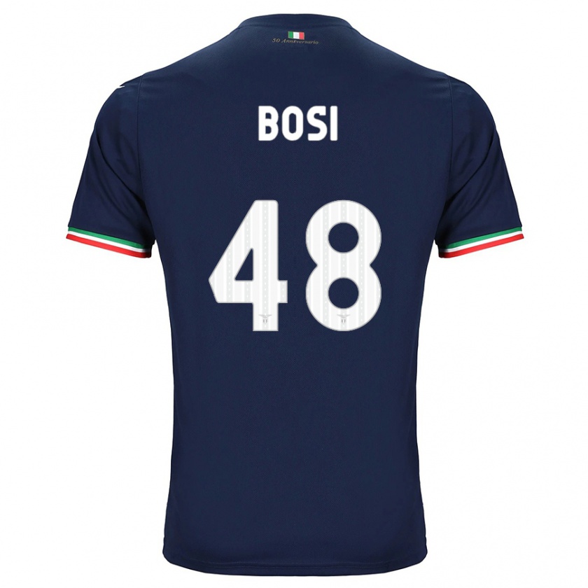 Kandiny Bambino Maglia Gioele Bosi #48 Marina Militare Kit Gara Away 2023/24 Maglietta