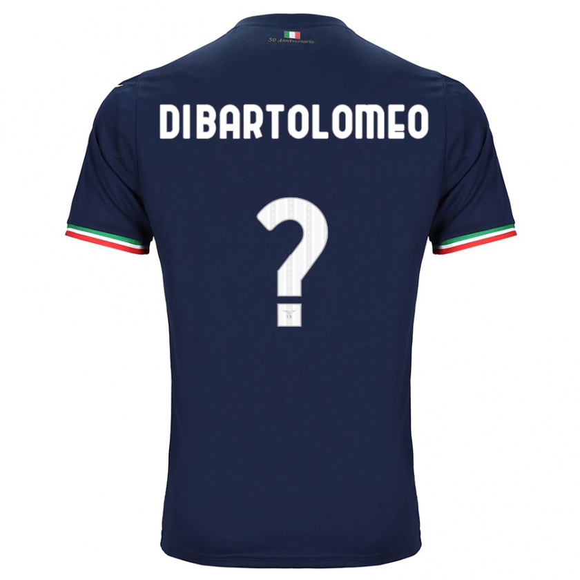 Kandiny Bambino Maglia Damiano Di Bartolomeo #0 Marina Militare Kit Gara Away 2023/24 Maglietta