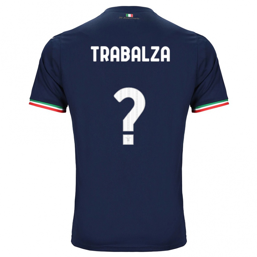 Kandiny Kinder Alessandro Trabalza #0 Marine Auswärtstrikot Trikot 2023/24 T-Shirt Österreich