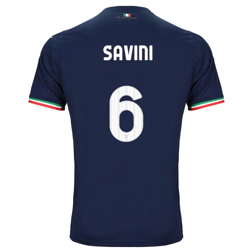 Kandiny Bambino Maglia Federica Savini #6 Marina Militare Kit Gara Away 2023/24 Maglietta