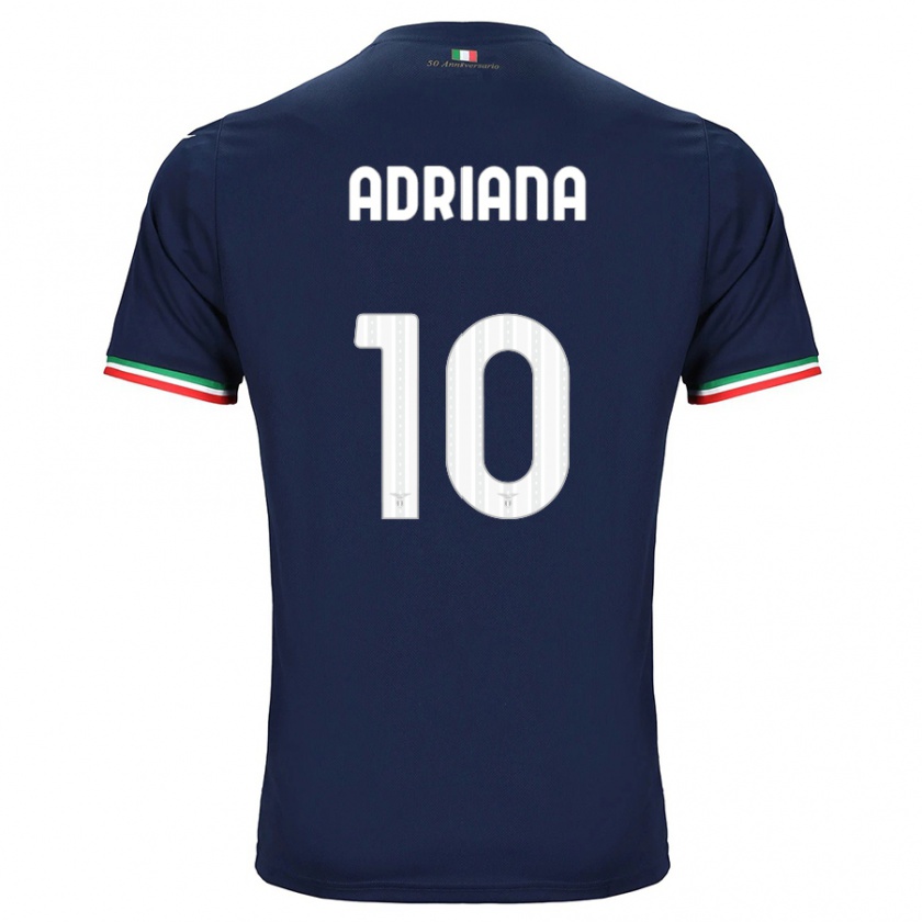 Kandiny Kinderen Adriana Martín Santamaría #10 Marine Uitshirt Uittenue 2023/24 T-Shirt België