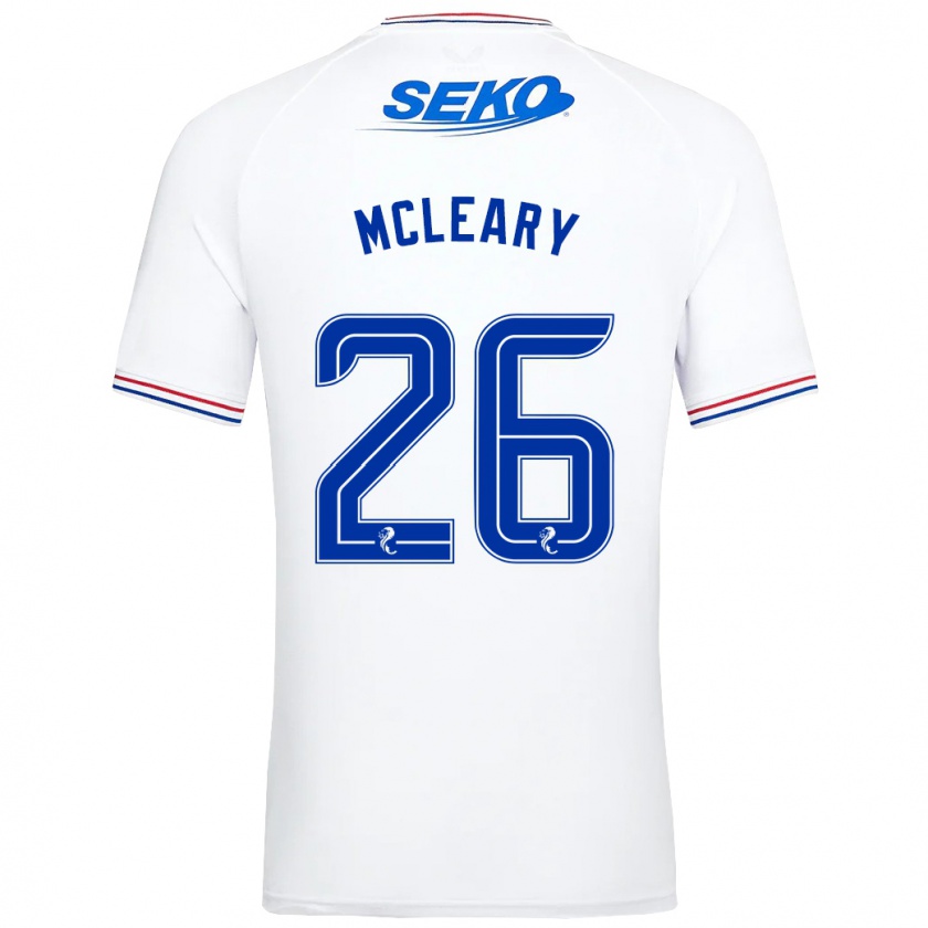 Kandiny Niño Camiseta Jodi Mcleary #26 Blanco 2ª Equipación 2023/24 La Camisa