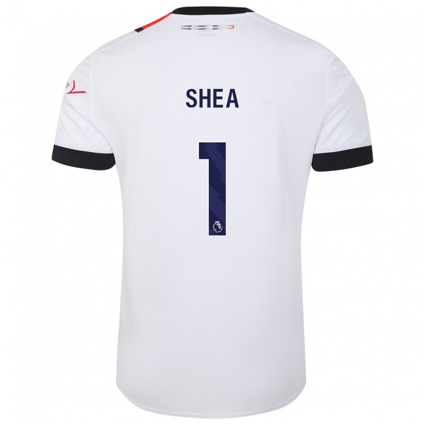 Kandiny Niño Camiseta James Shea #1 Blanco 2ª Equipación 2023/24 La Camisa México