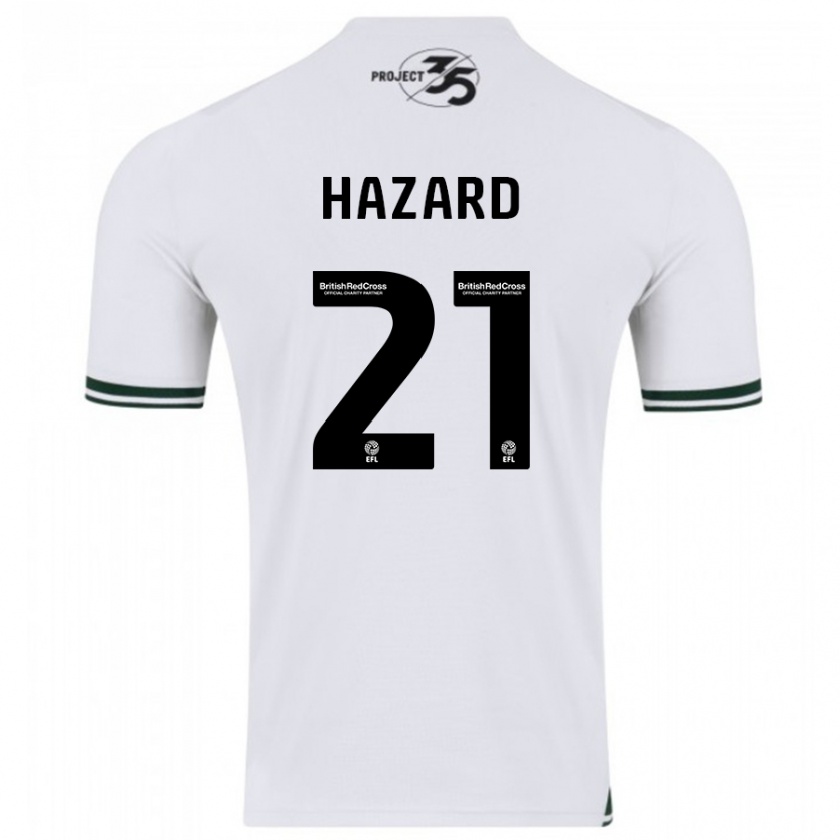 Kandiny Niño Camiseta Conor Hazard #21 Blanco 2ª Equipación 2023/24 La Camisa