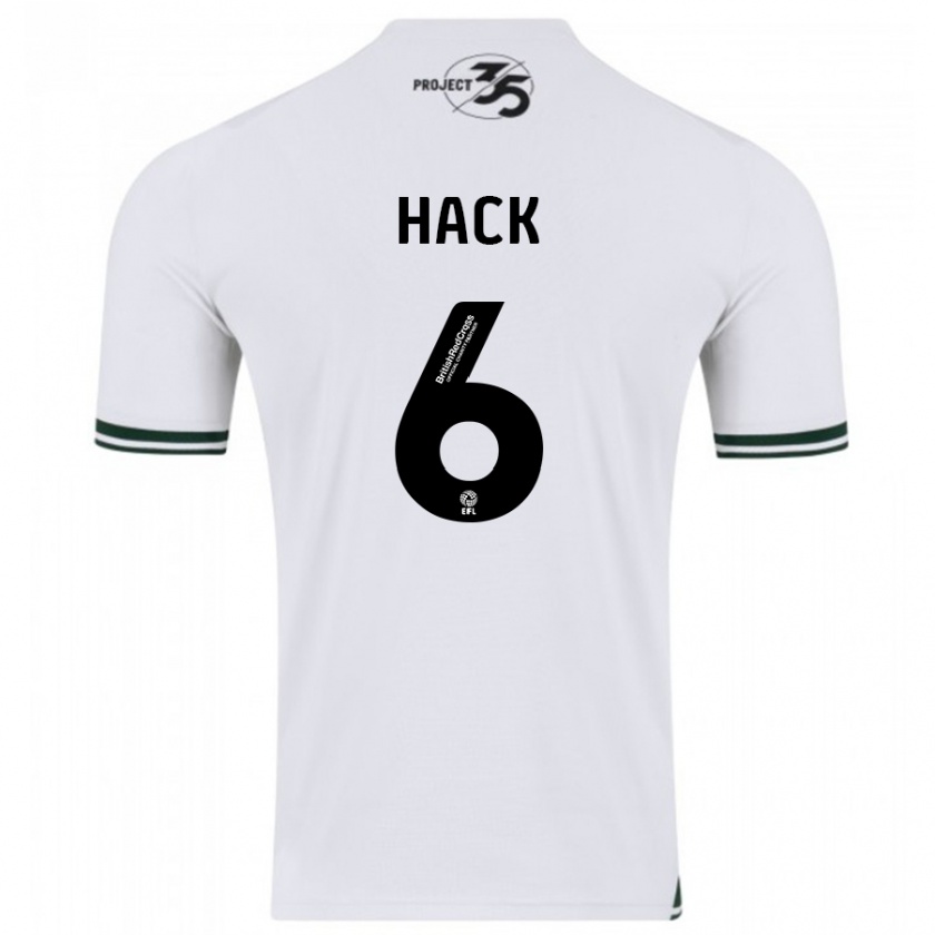 Kandiny Niño Camiseta Lucy Hack #6 Blanco 2ª Equipación 2023/24 La Camisa México