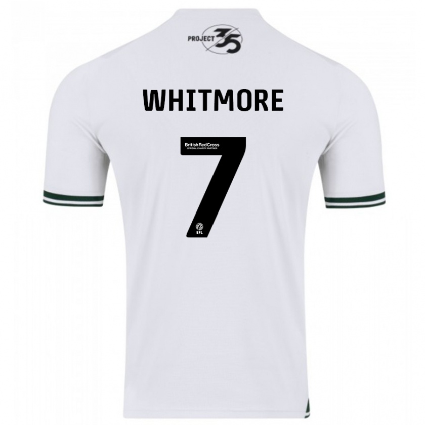 Kandiny Niño Camiseta Charlotte Whitmore #7 Blanco 2ª Equipación 2023/24 La Camisa