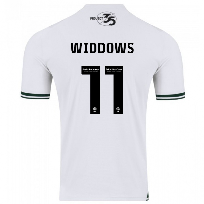 Kandiny Kinder Jade Widdows #11 Weiß Auswärtstrikot Trikot 2023/24 T-Shirt Österreich