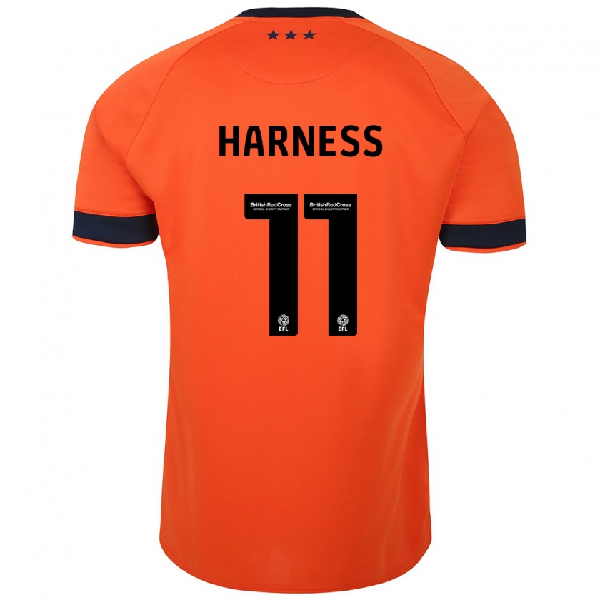 Kandiny Kinderen Marcus Harness #11 Oranje Uitshirt Uittenue 2023/24 T-Shirt België