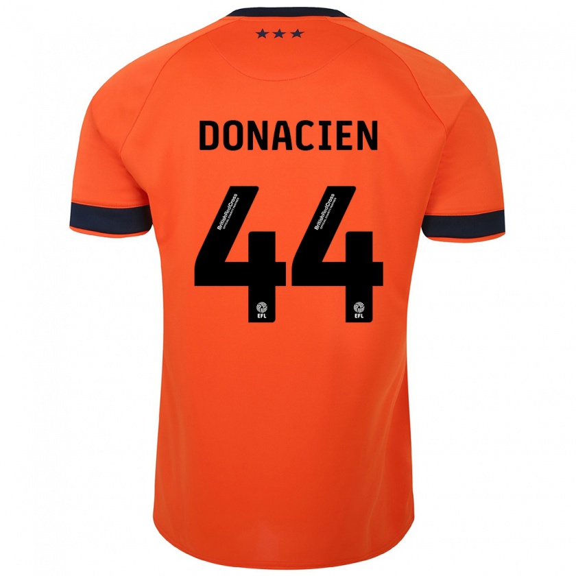 Kandiny Kinder Janoi Donacien #44 Orangefarben Auswärtstrikot Trikot 2023/24 T-Shirt Österreich