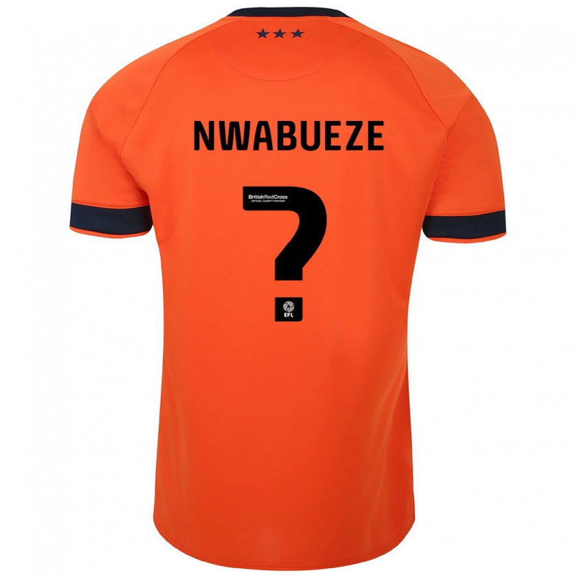 Kandiny Kinderen Jesse Nwabueze #0 Oranje Uitshirt Uittenue 2023/24 T-Shirt België