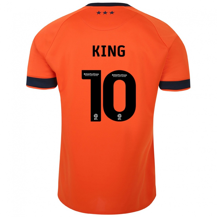 Kandiny Kinderen Eloise King #10 Oranje Uitshirt Uittenue 2023/24 T-Shirt België