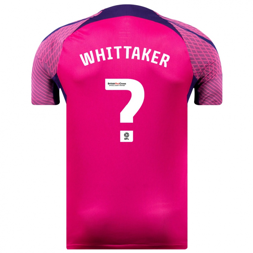 Kandiny Bambino Maglia Jack Whittaker #0 Porpora Kit Gara Away 2023/24 Maglietta