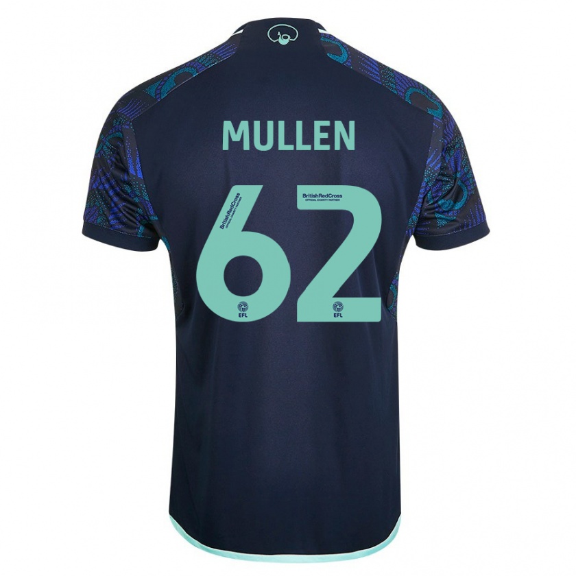 Kandiny Bambino Maglia Jeremiah Chilokoa-Mullen #62 Blu Kit Gara Away 2023/24 Maglietta