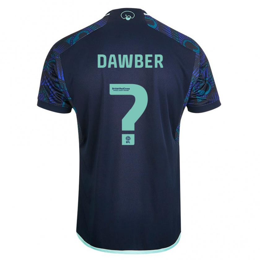 Kandiny Kinder Oscar Dawber #0 Blau Auswärtstrikot Trikot 2023/24 T-Shirt Österreich