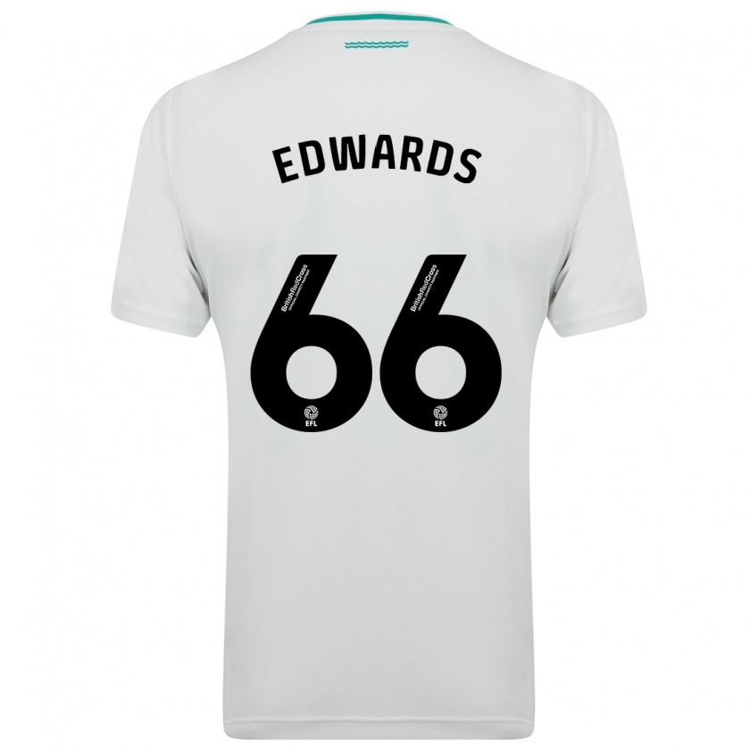 Kandiny Niño Camiseta Diamond Edwards #66 Blanco 2ª Equipación 2023/24 La Camisa