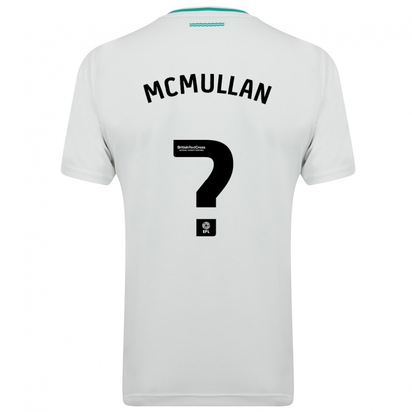 Kandiny Niño Camiseta Korban Mcmullan #0 Blanco 2ª Equipación 2023/24 La Camisa