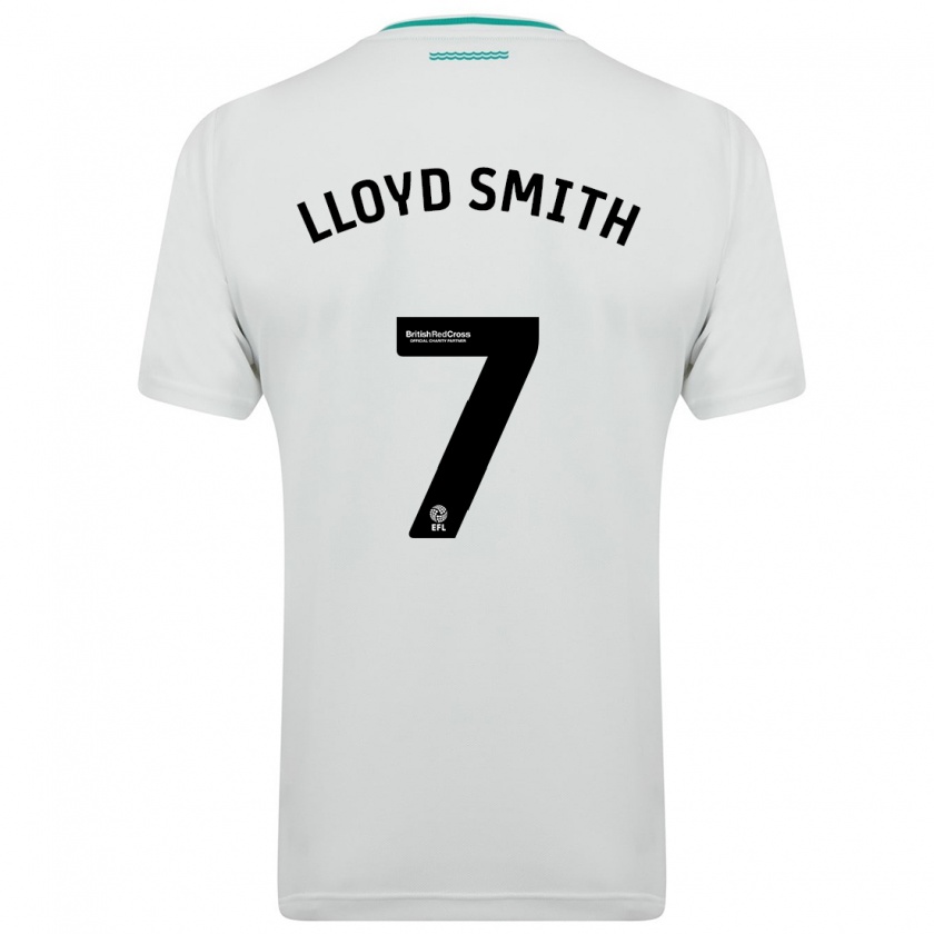 Kandiny Niño Camiseta Lexi Lloyd-Smith #7 Blanco 2ª Equipación 2023/24 La Camisa