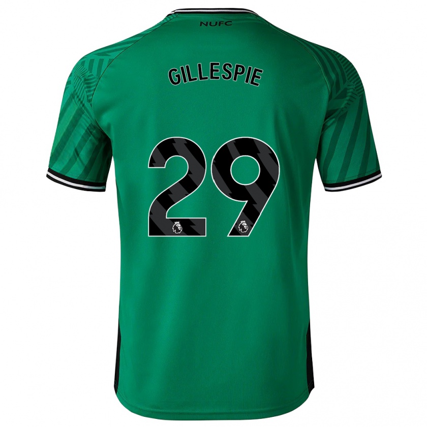 Kandiny Bambino Maglia Mark Gillespie #29 Verde Kit Gara Away 2023/24 Maglietta