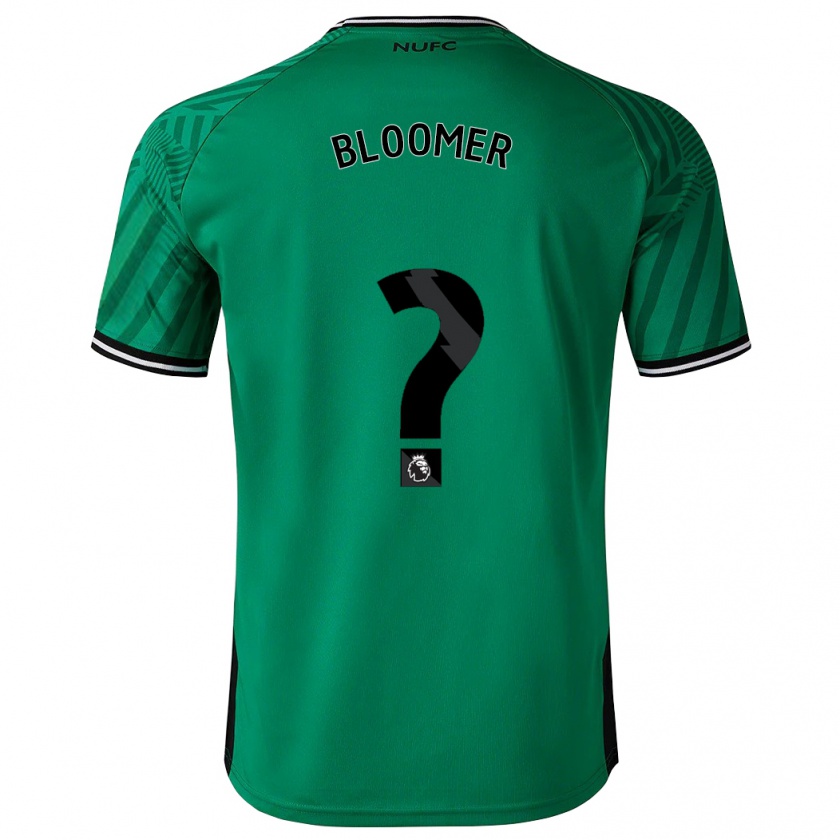 Kandiny Bambino Maglia Guy Bloomer #0 Verde Kit Gara Away 2023/24 Maglietta