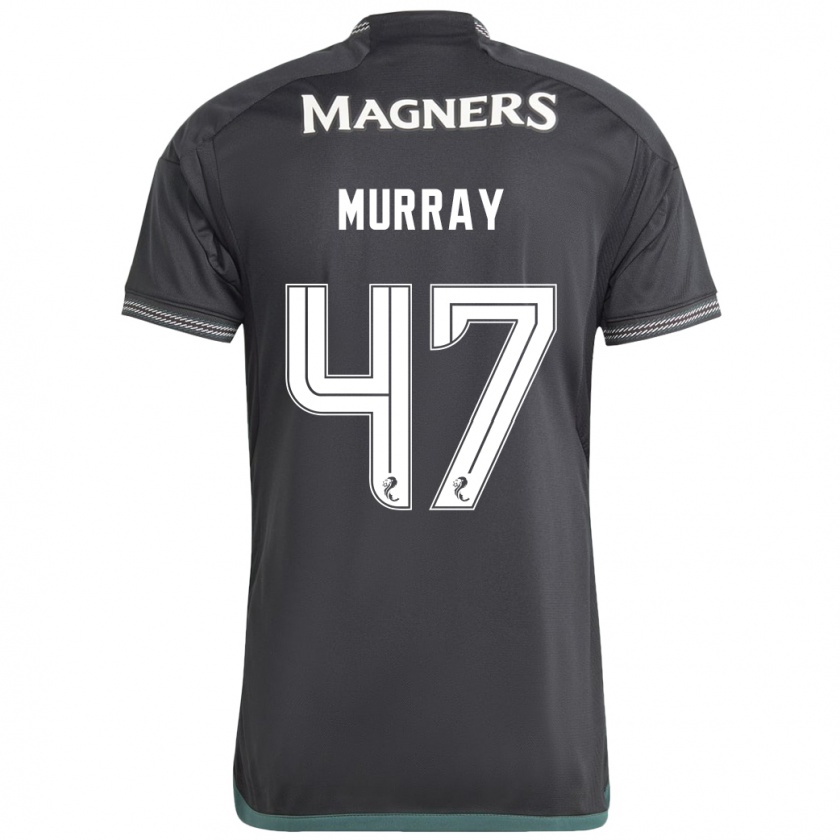 Kandiny Kinderen Dane Murray #47 Zwart Uitshirt Uittenue 2023/24 T-Shirt België