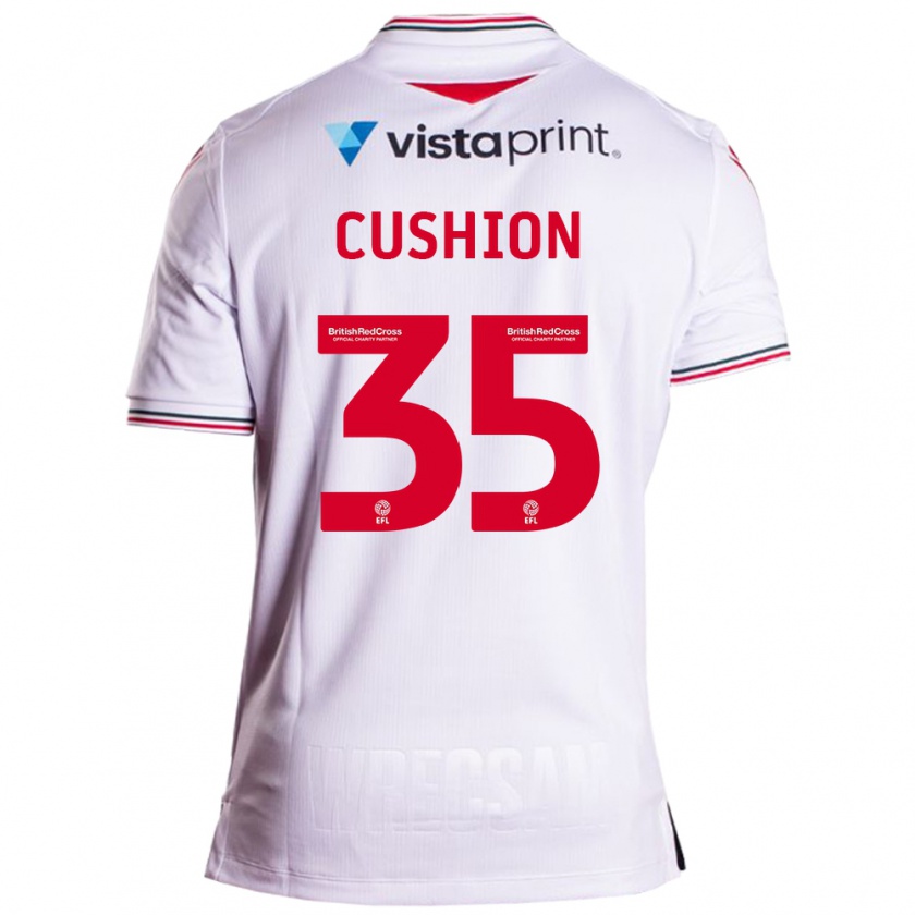 Kandiny Bambino Maglia Owen Cushion #35 Bianco Kit Gara Away 2023/24 Maglietta