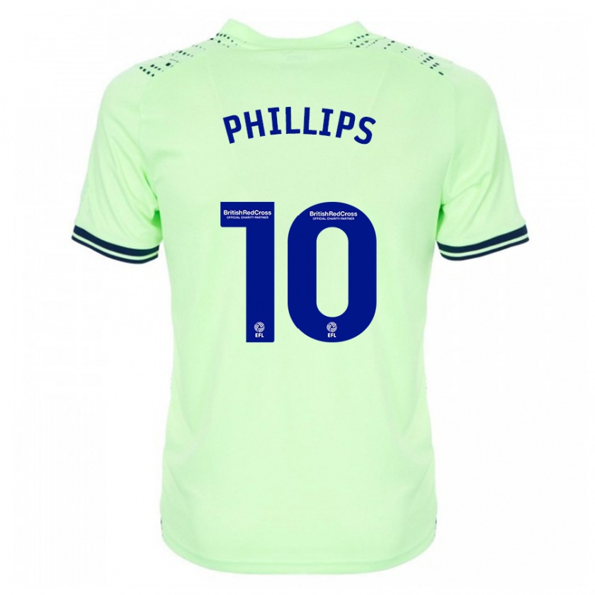 Kandiny Bambino Maglia Matt Phillips #10 Marina Militare Kit Gara Away 2023/24 Maglietta