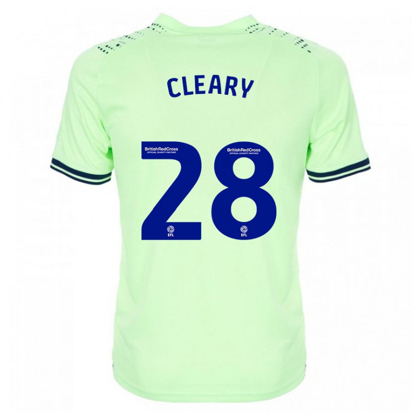 Kandiny Bambino Maglia Reyes Cleary #28 Marina Militare Kit Gara Away 2023/24 Maglietta