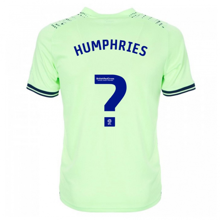 Kandiny Bambino Maglia Evan Humphries #0 Marina Militare Kit Gara Away 2023/24 Maglietta