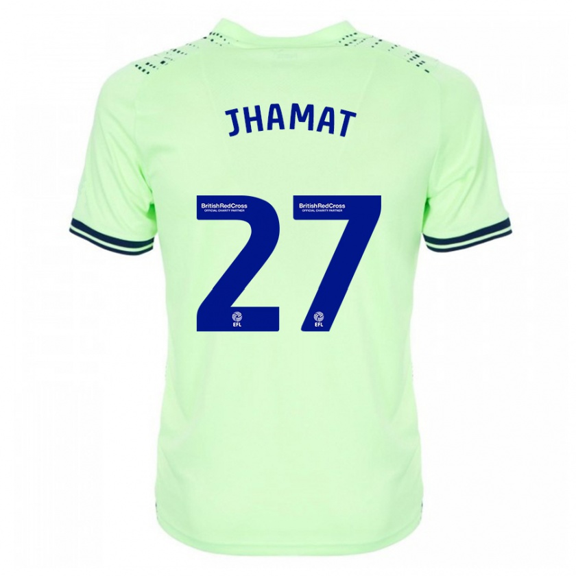 Kandiny Kinderen Simran Jhamat #27 Marine Uitshirt Uittenue 2023/24 T-Shirt België