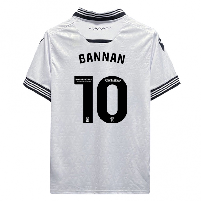 Kandiny Niño Camiseta Barry Bannan #10 Blanco 2ª Equipación 2023/24 La Camisa México