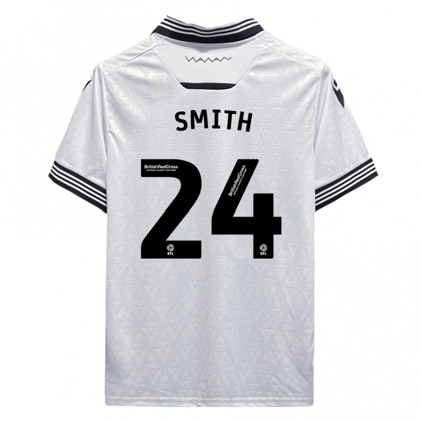 Kandiny Niño Camiseta Michael Smith #24 Blanco 2ª Equipación 2023/24 La Camisa