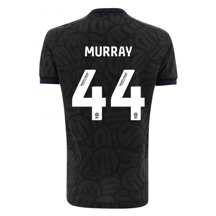 Kandiny Kinder Satara Murray #44 Schwarz Auswärtstrikot Trikot 2023/24 T-Shirt Österreich