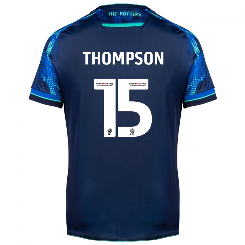 Kandiny Niño Camiseta Jordan Thompson #15 Armada 2ª Equipación 2023/24 La Camisa