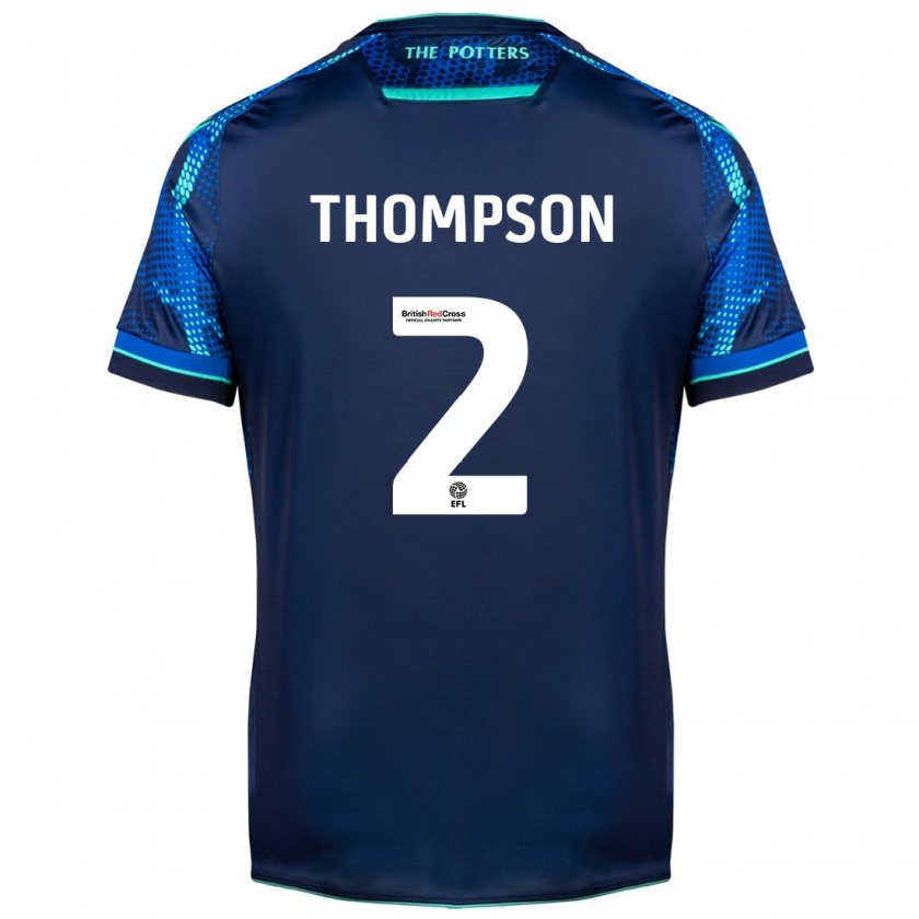 Kandiny Niño Camiseta Sophie Thompson #2 Armada 2ª Equipación 2023/24 La Camisa