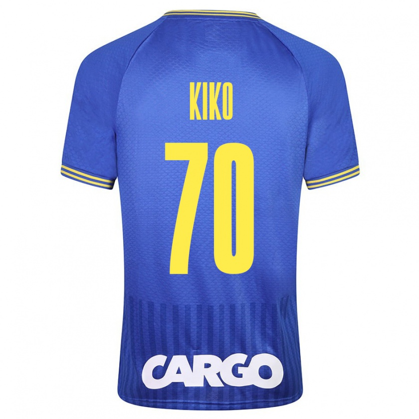 Kandiny Kinderen Kiko Bondoso #70 Blauw Uitshirt Uittenue 2023/24 T-Shirt België