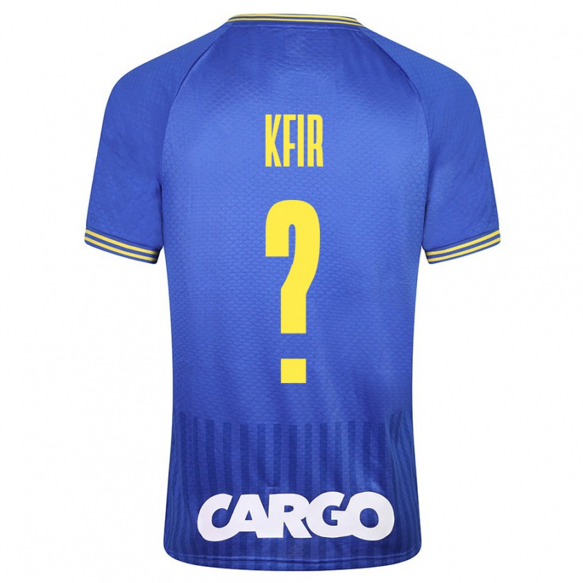 Kandiny Bambino Maglia Yuval Kfir #0 Blu Kit Gara Away 2023/24 Maglietta