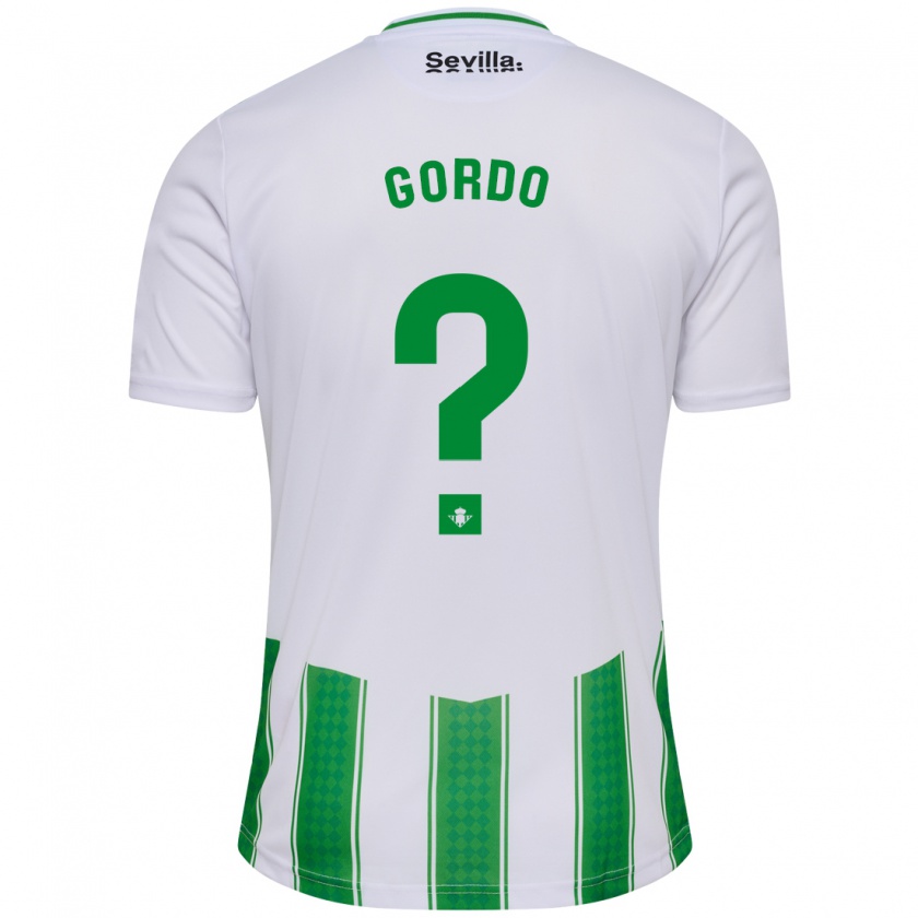 Kandiny Uomo Maglia Josan Gordo #0 Bianco Kit Gara Home 2023/24 Maglietta