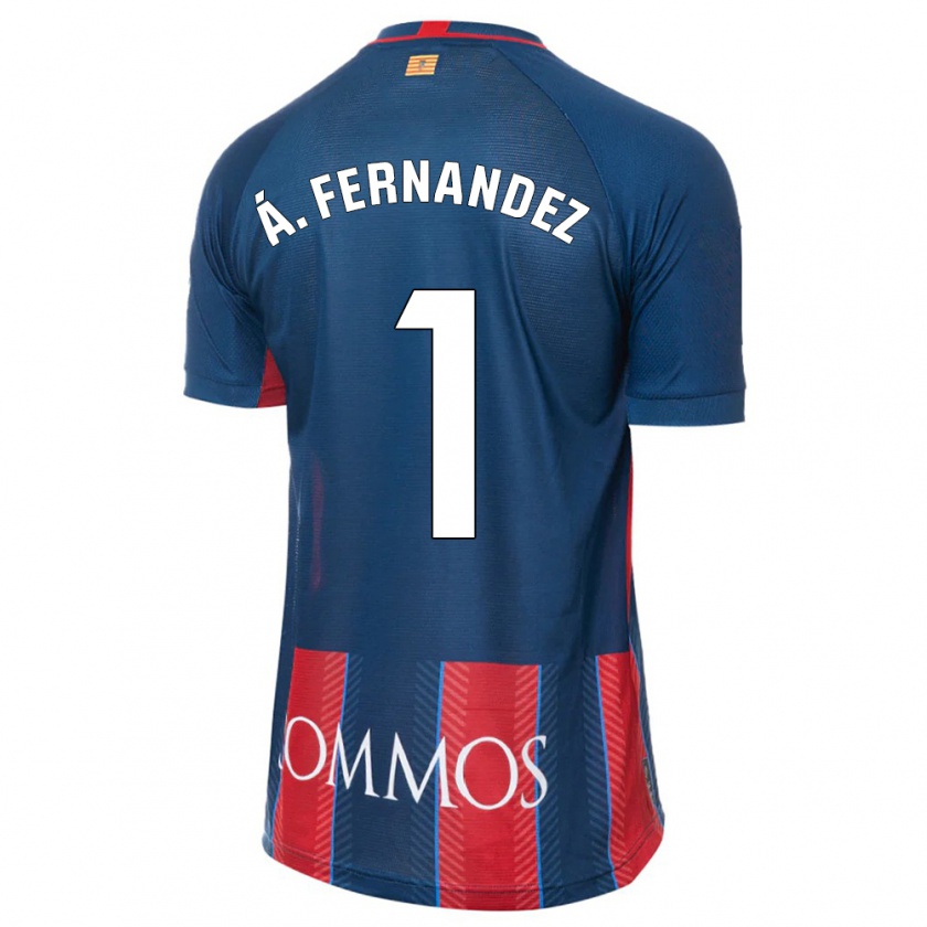 Kandiny Hombre Camiseta Álvaro Fernández #1 Armada 1ª Equipación 2023/24 La Camisa