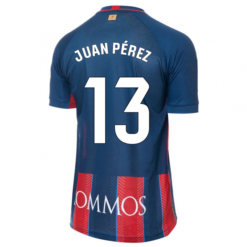 Kandiny Uomo Maglia Juan Pérez #13 Marina Militare Kit Gara Home 2023/24 Maglietta