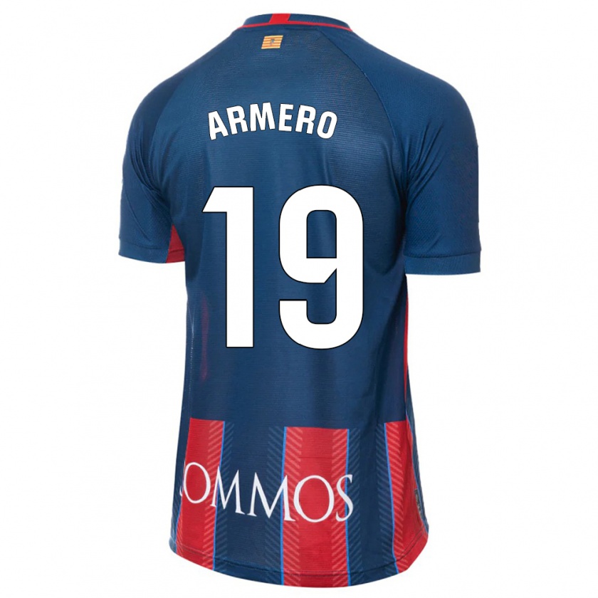 Kandiny Herren Sergi Armero #19 Marine Heimtrikot Trikot 2023/24 T-Shirt Österreich