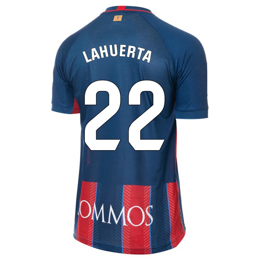 Kandiny Hombre Camiseta Gema Lahuerta #22 Armada 1ª Equipación 2023/24 La Camisa