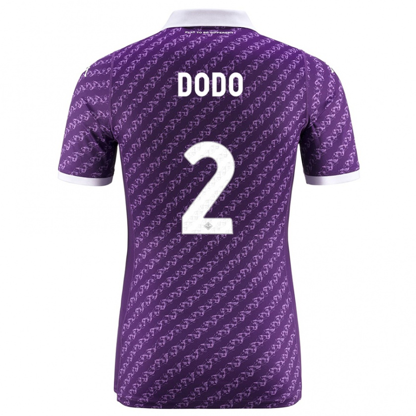 Kandiny Herren Dodô #2 Violett Heimtrikot Trikot 2023/24 T-Shirt Österreich