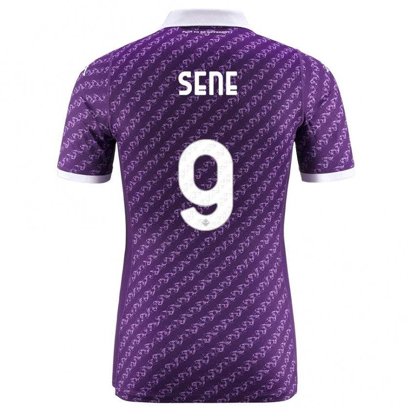 Kandiny Uomo Maglia Fallou Sene #9 Viola Kit Gara Home 2023/24 Maglietta