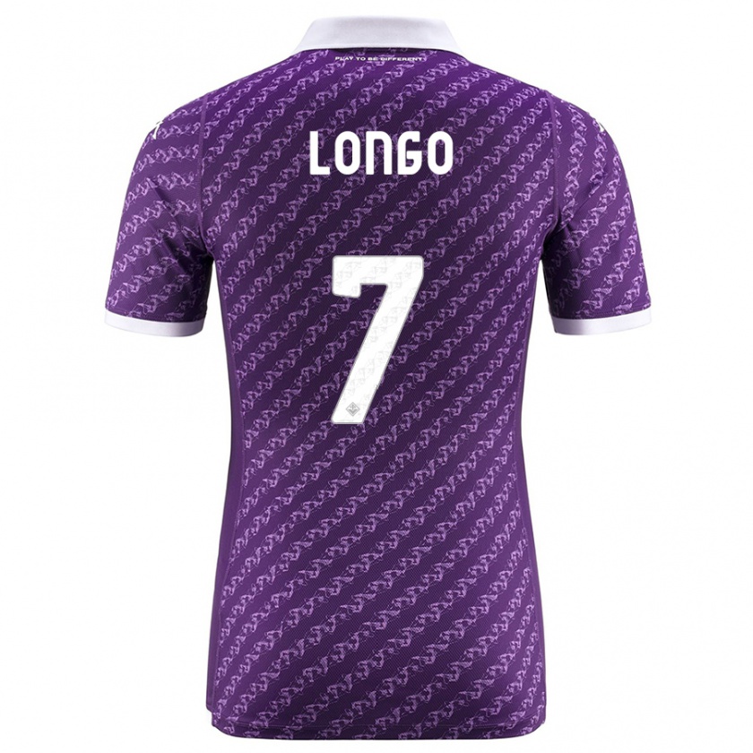 Kandiny Herren Miriam Longo #7 Violett Heimtrikot Trikot 2023/24 T-Shirt Österreich