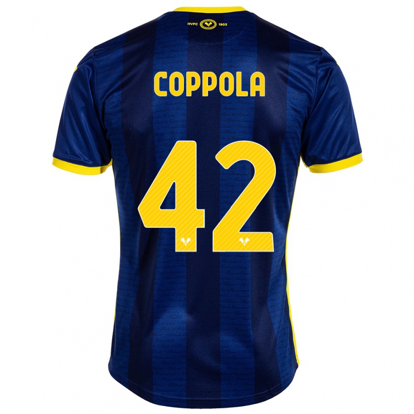 Kandiny Heren Diego Coppola #42 Marine Thuisshirt Thuistenue 2023/24 T-Shirt België