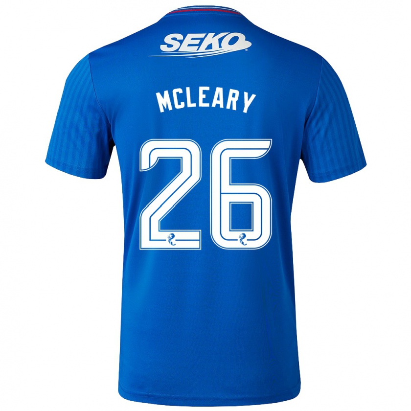 Kandiny Hombre Camiseta Jodi Mcleary #26 Azul 1ª Equipación 2023/24 La Camisa